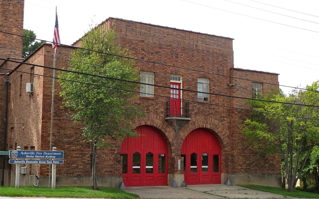 Old-World Deco- Merrimon Avenue Fire Station